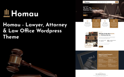Homau lawyer attorney law office wordpress theme.png