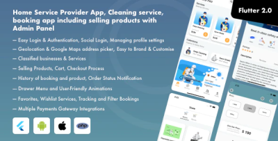 Home service provider app cleaning service booking app including selling.png