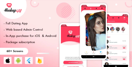 Hookup4u dating app ai powered flutter dating app with admin panel .png