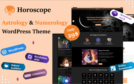 Horoscope astrology and numerology wordpress theme.png