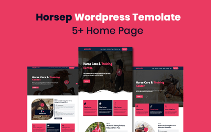 Horsep equestrian and horse riding racing wordpress theme.png