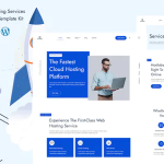 Hostlabs cloud hosting services elementor template kit codermarket.png