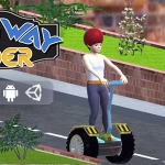 Hoverboard segway rider unity 3d codermarket.png