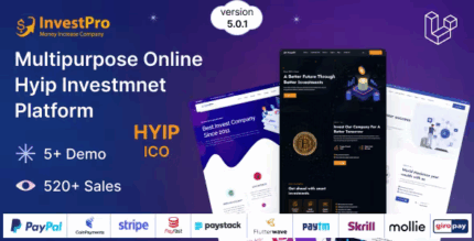 Hyip investpro advance hyip ico investment wallet banking platform .png