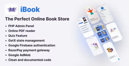 Ibook online book store with flutter and php admin panel codermarket.jpg