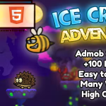 Ice cream head platformer adventure game unity template admob 100.png