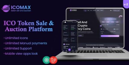 Icomax token sale auction platform codermarket.jpg