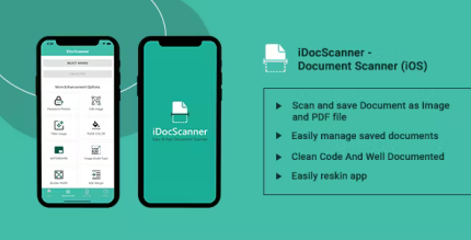 Idocscanner document scanner ios codermarket.png