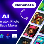 Imageai ai image generator editor collage maker android app admob ads .png