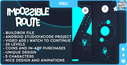 Impossible route pro buildbox classic ios android reward video .png