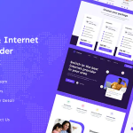 Inexus broadband internet service provider elementor template kit .png