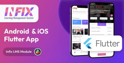 Infix lms flutter flutter mobile app for android and ios codermarket.jpg