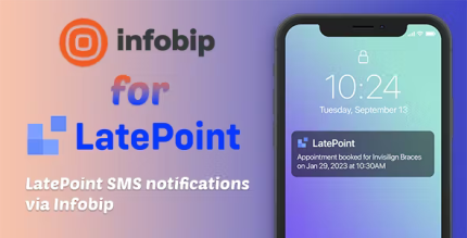 Infobip for latepoint sms addon codermarket.png