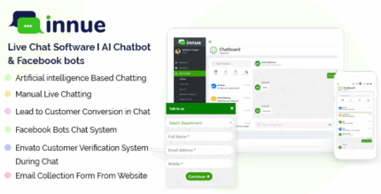 Innue live chat software laravel with react js codermarket.png