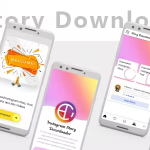 Insta downloader quick downloader social media image video download .png