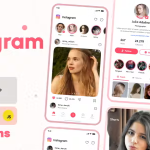 Instagram social media react native cli ui kit codermarket.png
