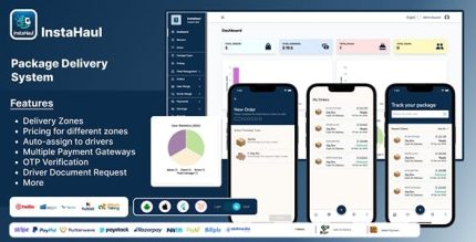 Instahaul package courier delivery app with admin backend codermarket.jpeg