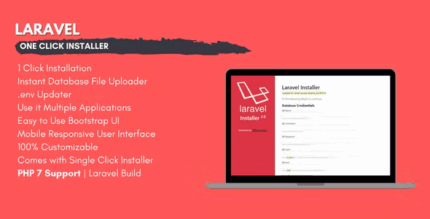 Installer for laravel application codermarket.png