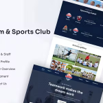 Intera football team sports club elementor template kit codermarket.png