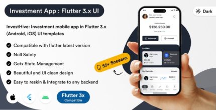 Investhive investment mobile app in flutter 3x android ios ui template .jpg