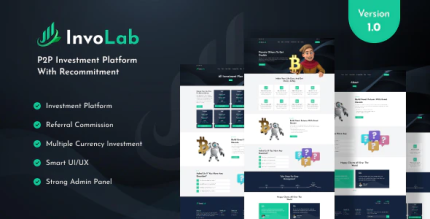 Involab p2p investment platform with recommitment codermarket.png