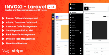 Invoxi laravel invoice and expense management system codermarket.png