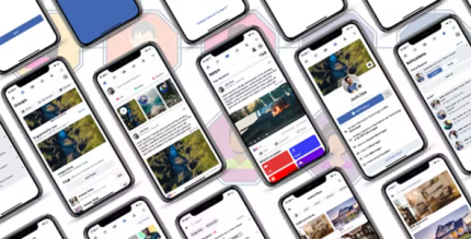 Ionic 5 facebook clone app template codermarket.png