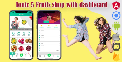 Ionic 5 fruits commerce shop app v2 with firebase admin backend codermarket.png