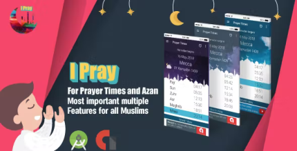 Ipray for muslims prayer times and azan codermarket.png