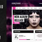 Ironband music band dj wordpress theme 216 codermarket.png