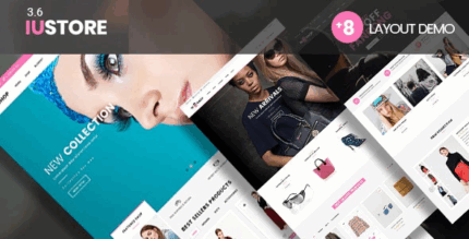 Iustore fashion beauty cosmetic shop woocommerce wordpress theme codermarket.png
