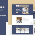 Janelas windows doors services elementor template kit codermarket.png