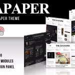 Javapaper classic newspaper theme codermarket.png
