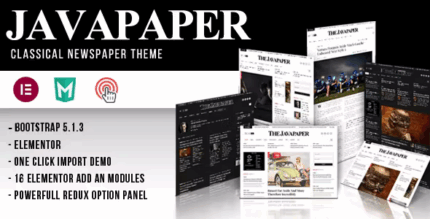 Javapaper classic newspaper theme codermarket.png