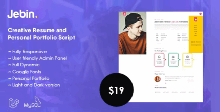Jebin creative resume personal portfolio script codermarket.png
