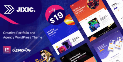 Jixic creative portfolio agency wordpress theme codermarket.png