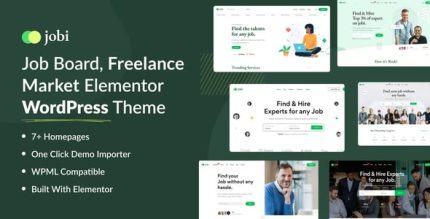 Jobi job board freelance marketplace elementor wordpress theme codermarket.jpg