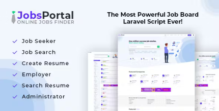 Jobs portal job board laravel script codermarket.png