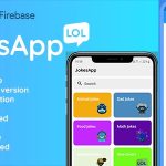 Jokes app mobile flutter application customer app and admin panel app .jpeg