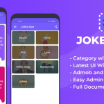 Jokes app with admin panel admob and facebook ads codermarket.png