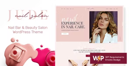 Jude nail bar beauty salon wordpress theme codermarket.png