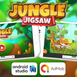 Jungle jigsaw jigsaw puzzle game android studio project with admob ads .png