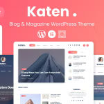 Katen blog magazine wordpress theme codermarket.png