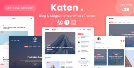 Katen blog magazine wordpress theme codermarket.png