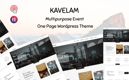 Kavelam multipurpose event management one page wordpress theme.png