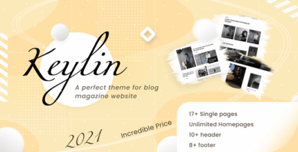 Keylin wordpress magazine and blog theme codermarket.png