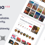 Khana multi resturant food ordering restaurant management with saas and qr.png