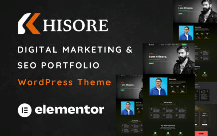 Khisore digital marketing portfolio wordpress theme one page.png