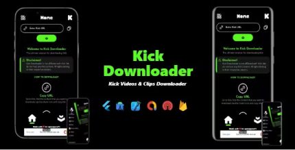 Kick downloader kick videos clips images downloader admob onesignal .jpg