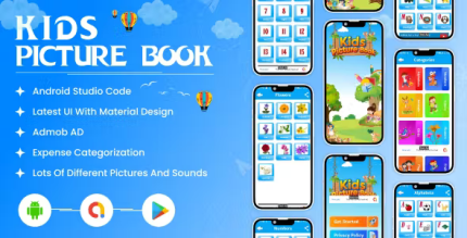 Kids picture book android admob ads codermarket.png